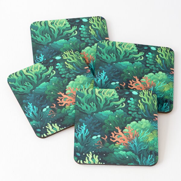 Item preview, Coral Reef Pattern designed and sold by SideSignal.