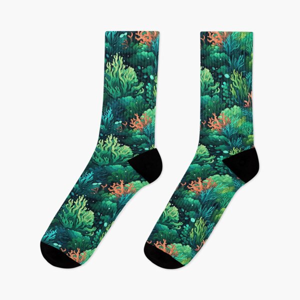 Aperçu de l'œuvre Coral Reef Pattern créée et vendue par SideSignal.