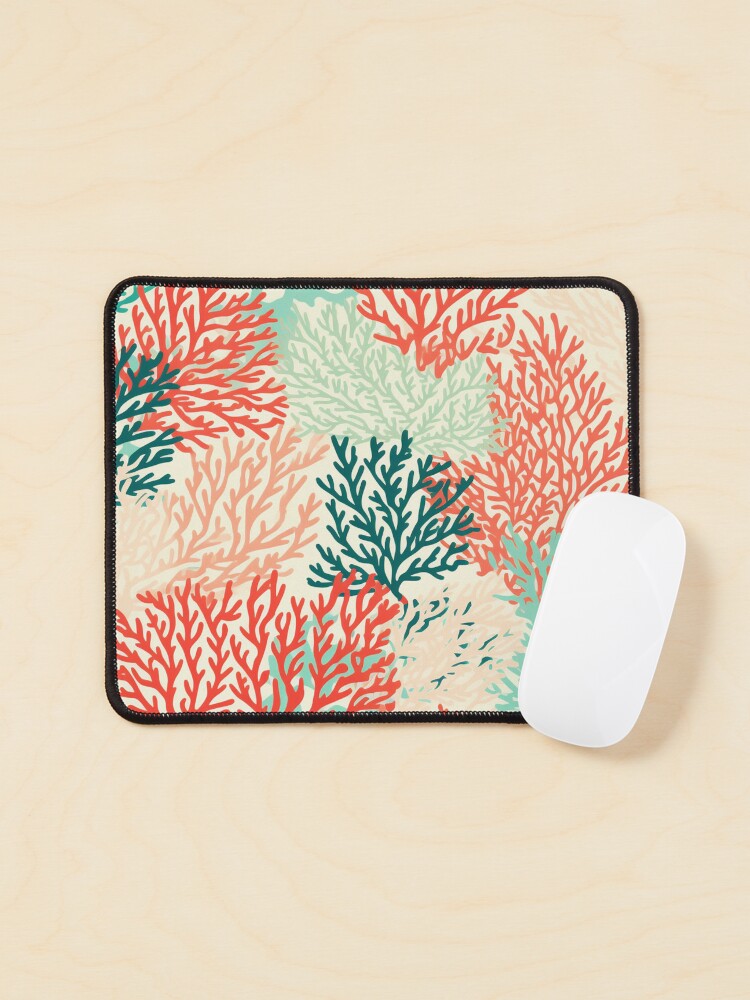 Thumbnail 1 von 5, Mauspad, Coral Reef Pattern designt und verkauft von SideSignal.