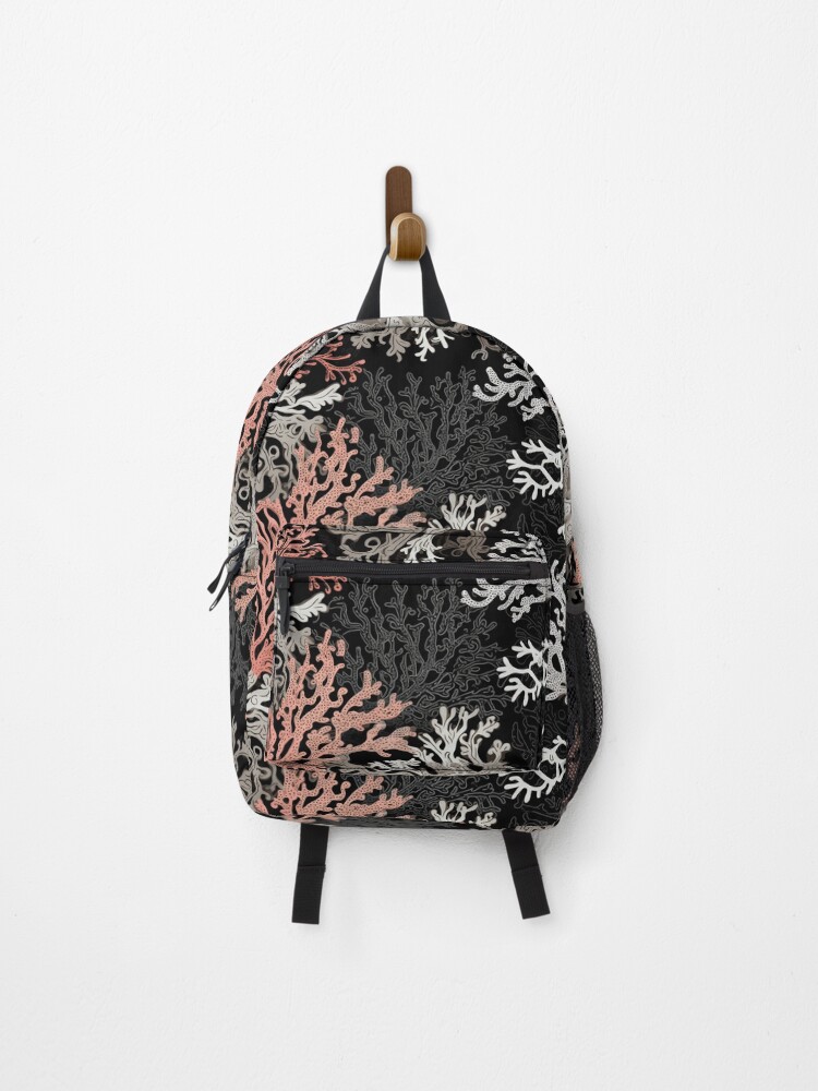 Thumbnail 1 of 3, Backpack, Coral Reef Pattern designed and sold by SideSignal.