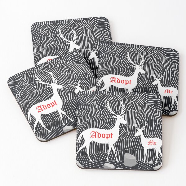 Item preview, Adopt me, dark deer  designed and sold by QhapaqStore.