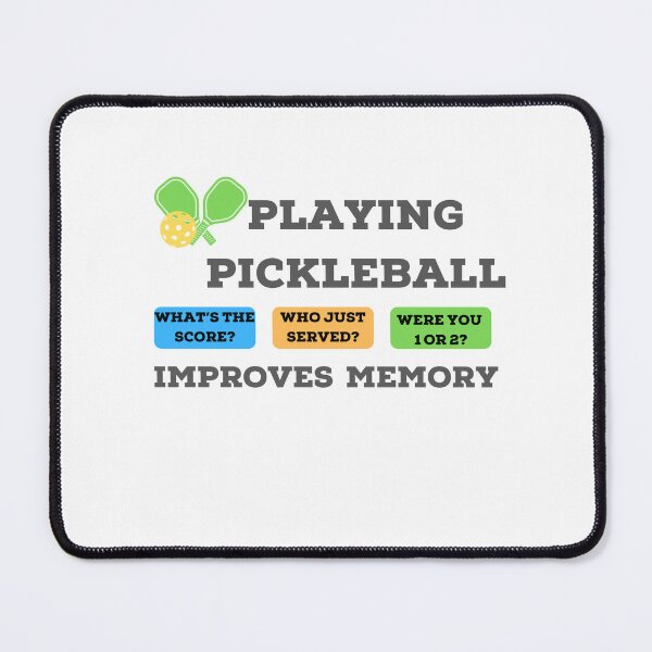 Item preview, Pickleball Improves Memory designed and sold by CherylAvola.
