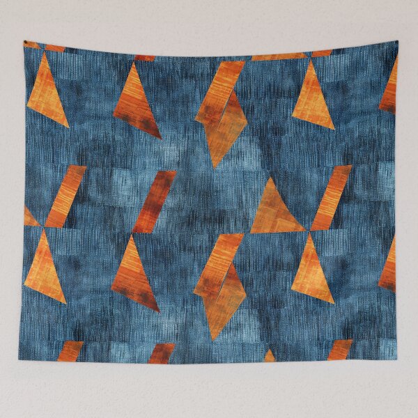 Item preview, Denim Colour Wash Pattern designed and sold by SideSignal.