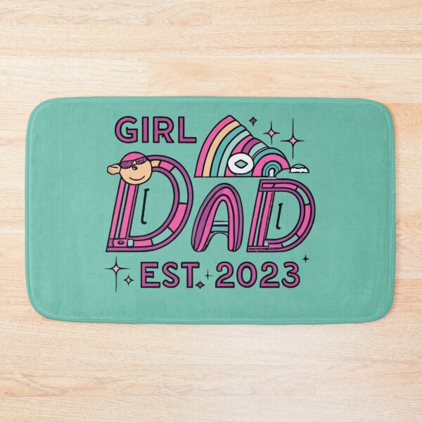 Item preview, Girl Dad Est 2023 Vintage 80s Nuevo papá designed and sold by INK-Creations.