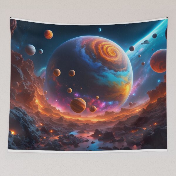 Item preview, Wild Moons of the Manic Planet designed and sold by BansheeTales.