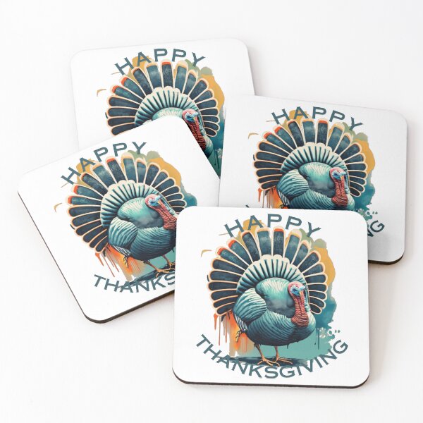 Item preview, Happy Thanksgiving Colorful Turkey designed and sold by Osa-Store.