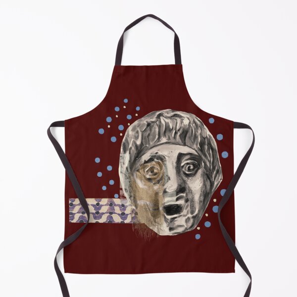 Item preview, Greek Tragic Theater Mask Design designed and sold by CvetulkaFamily.