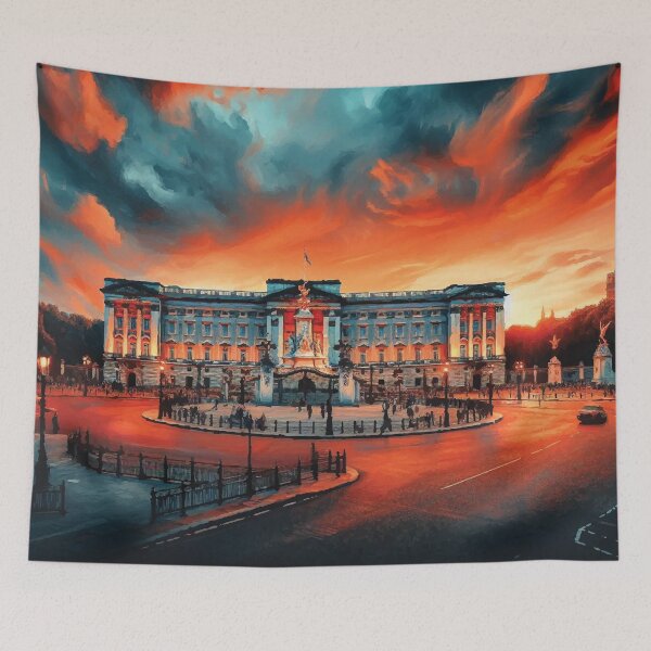 Item preview, Buckingham Palace at Sunset designed and sold by badguyduh.