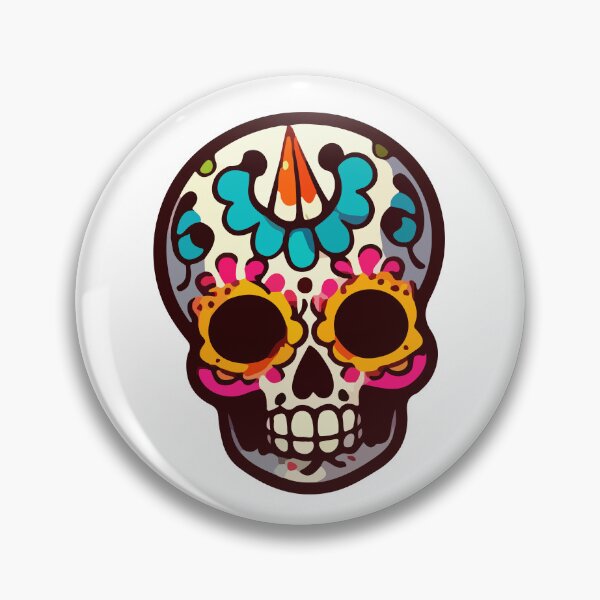 Item preview, Mexican Skull Catrina Calaverita Festive Folklore Male designed and sold by Edgar Ramirez.