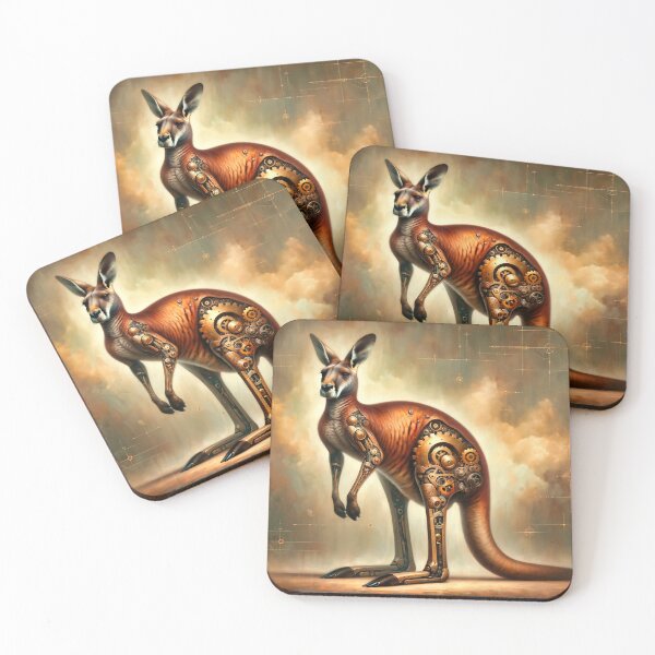 Item preview, Steampunk Kangaroo designed and sold by NovosArt.