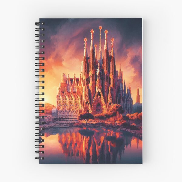Item preview, Sagrada Familia at Sunset designed and sold by badguyduh.