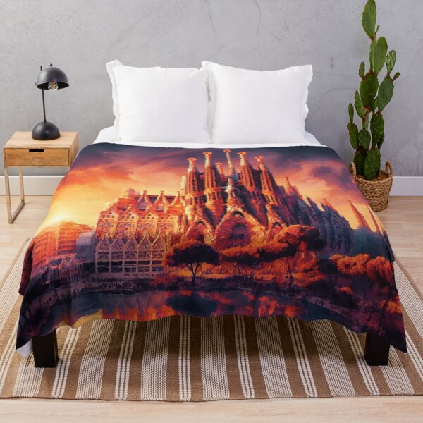 Item preview, Sagrada Familia at Sunset designed and sold by badguyduh.
