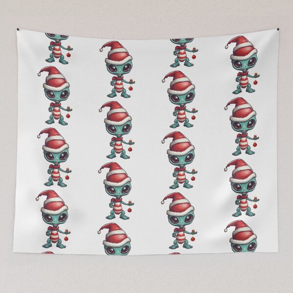 Item preview, Cute Christmas Alien Creature  designed and sold by silviaol.