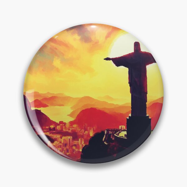 Item preview, Christ the Redeemer at Sunset designed and sold by badguyduh.