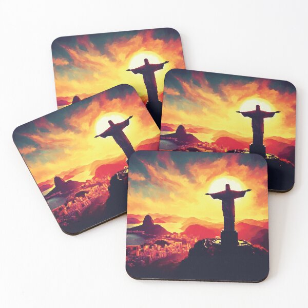 Item preview, Christ the Redeemer at Sunset designed and sold by badguyduh.