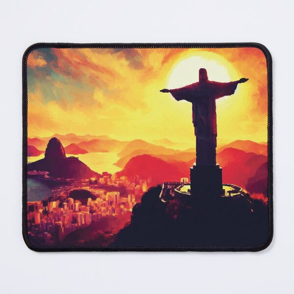 Item preview, Christ the Redeemer at Sunset designed and sold by badguyduh.