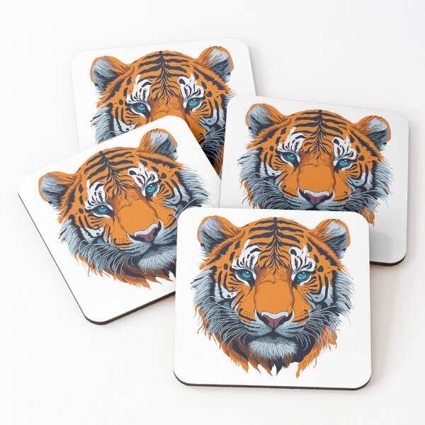 Item preview, Beautiful tiger head drawing designed and sold by MamikonarsRB.