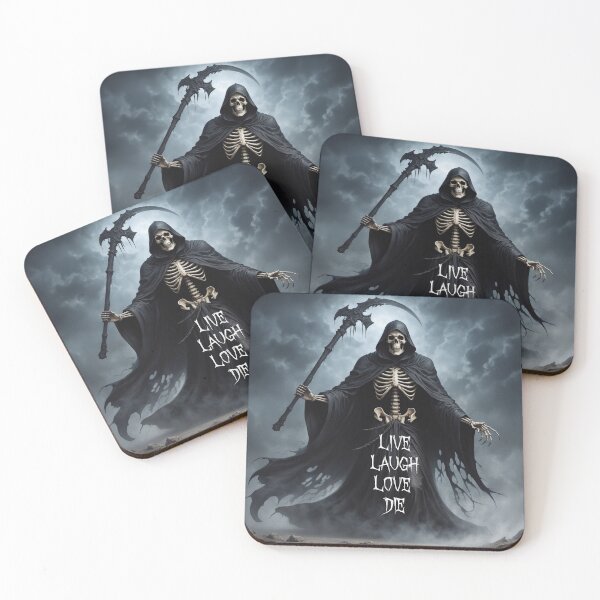 Item preview, Live, Laugh, Love, Die designed and sold by FuzzyChicken.