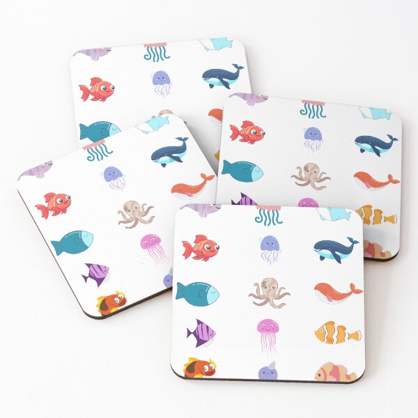 Item preview, Cute fish Sticker Pack Sticker designed and sold by Cuteanimecorner.