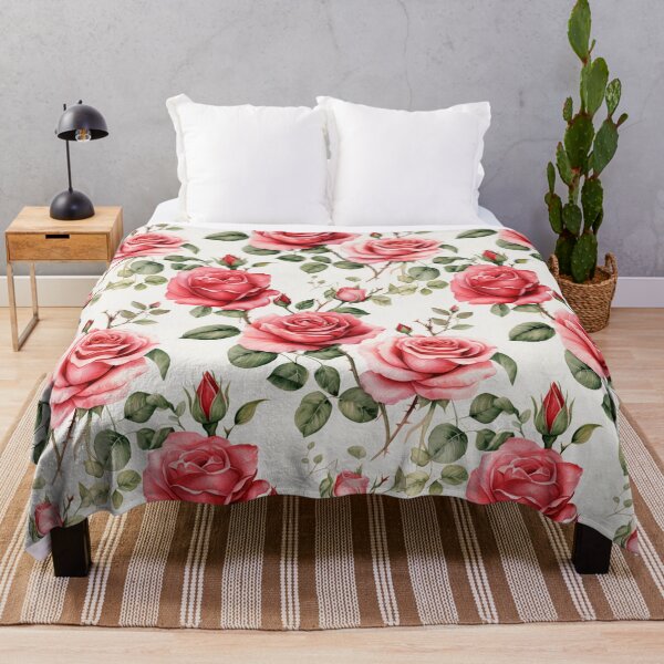 Item preview, Rose Pattern Fabric designed and sold by AnanchaiP.