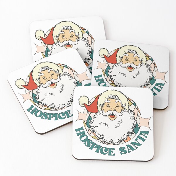 Item preview, Christmas Hospice Nurse, Hospice Santa, Retro Christmas Hospice Nurse Design designed and sold by AryaSubramanian.