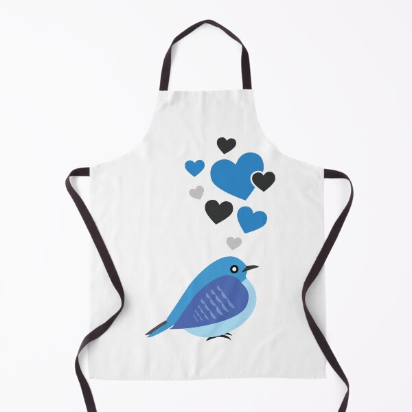 Item preview, Cute Bluebird With Hearts designed and sold by eternallygifted.