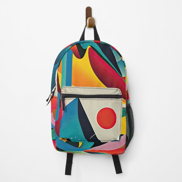 Item preview, Explore "Simplistic & Minimalistic Alps" with Bauhaus Flair and Vivid Colors designed and sold by ArtificialGenes.