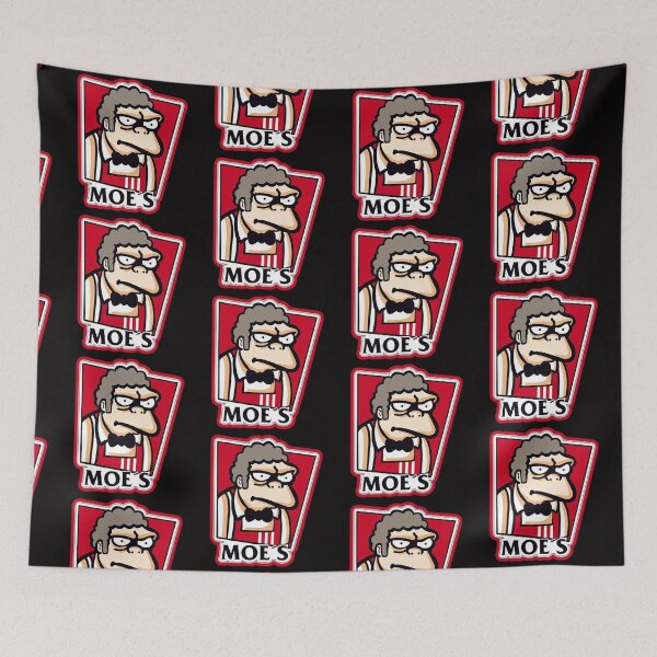 Item preview, moes kfc logo redesign designed and sold by Ratatatts.