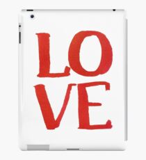 LOVE Brush iPad Case/Skin