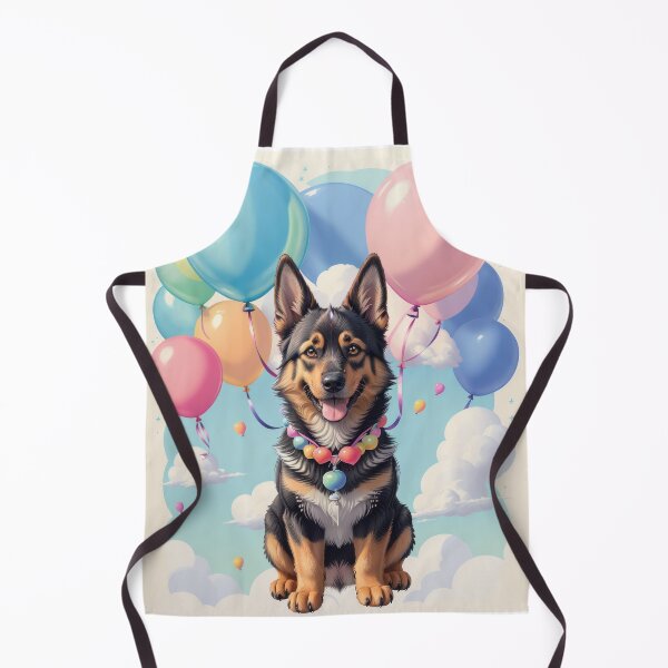 Item preview, Adorable German Shepherd beautiful colorful artwork designed and sold by Tio-Tecun.