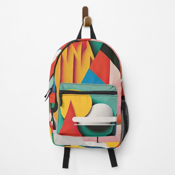 Item preview, Explore "Simplistic & Minimalistic Alps" with Bauhaus Flair and Vivid Colors designed and sold by ArtificialGenes.