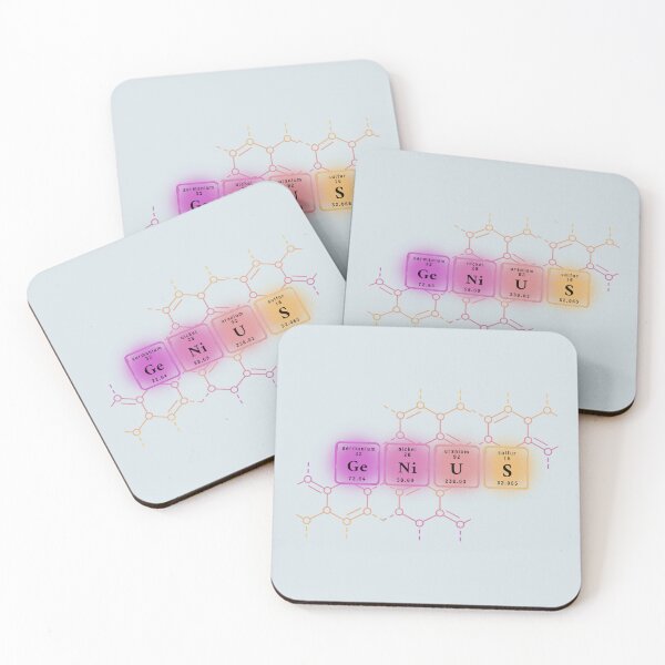 Item preview, Genius Chemistry Funny Mendeleev designed and sold by ArtAi91.