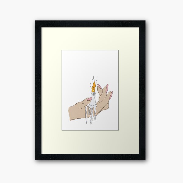 Item preview, Candle in the hand designed and sold by BalancedLifeArt.