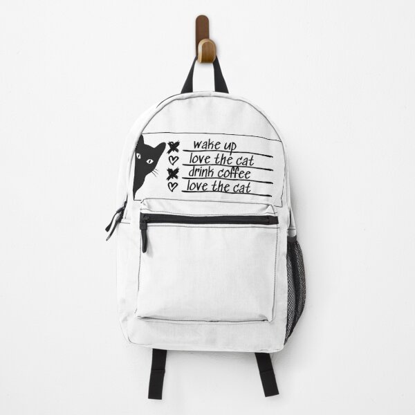 Item preview, Cat Lover's Daily To-Do List - Love the Cat Way designed and sold by BKPrintDesing.