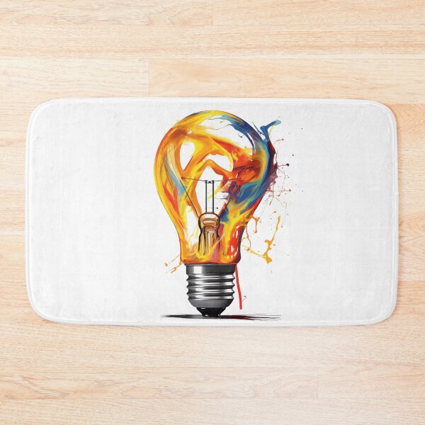 Item preview, Painted bulb designed and sold by pawmad.