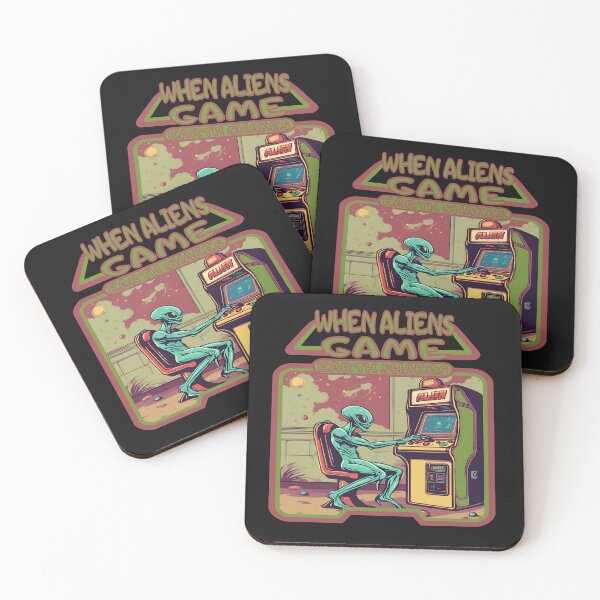 Item preview, Alien Retro Gaming designed and sold by Eolithic.