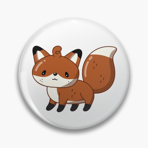 Item preview, Cute little fluffy fox designed and sold by yabaprints.