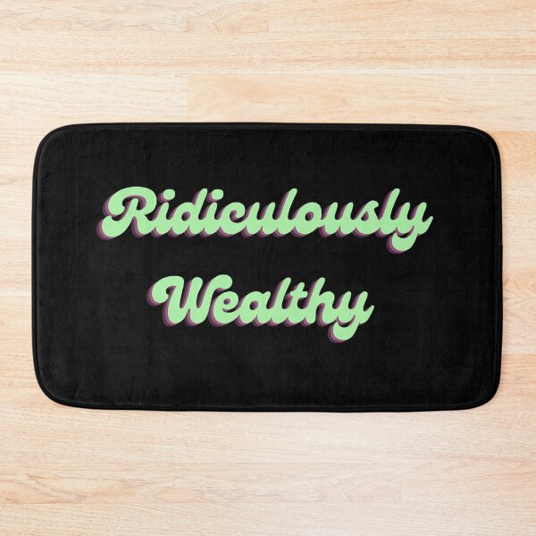 Item preview, Ridiculously Wealthy Hoodie designed and sold by Swooncake Press.