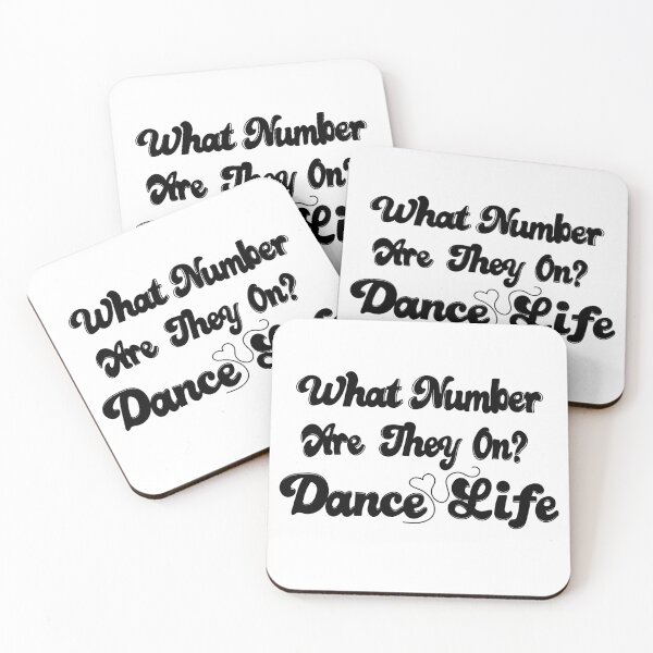 Item preview,  What Number Are They On? Dance Life designed and sold by Fancyc.
