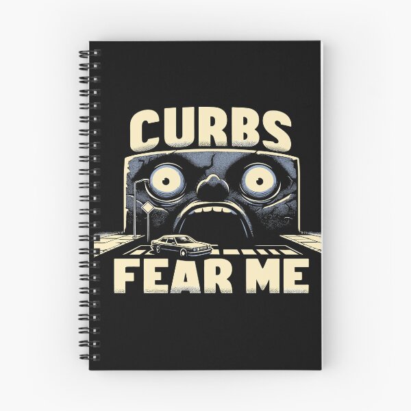 Item preview, Curbs Fear Me Horror Vibes For People That Just Got Their Learners Permit designed and sold by SubtleSplit.