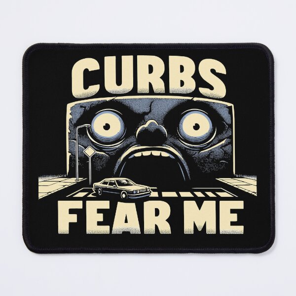 Item preview, Curbs Fear Me Horror Vibes For People That Just Got Their Learners Permit designed and sold by SubtleSplit.