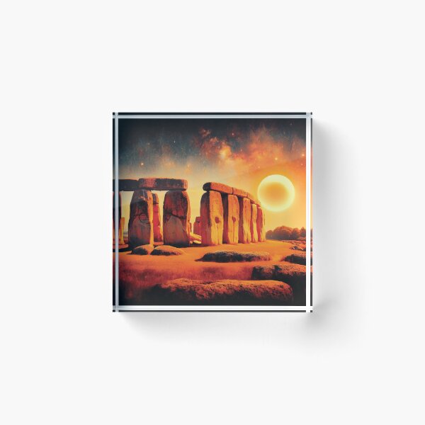 Item preview, Stonehenge at Sunset designed and sold by badguyduh.