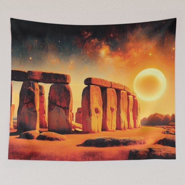 Item preview, Stonehenge at Sunset designed and sold by badguyduh.