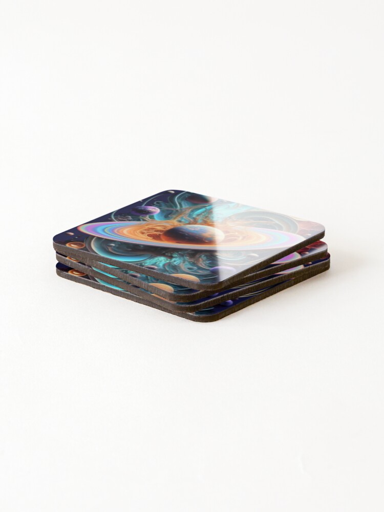 Thumbnail 4 of 5, Coasters (Set of 4), Space Control designed and sold by Rostislav1401.