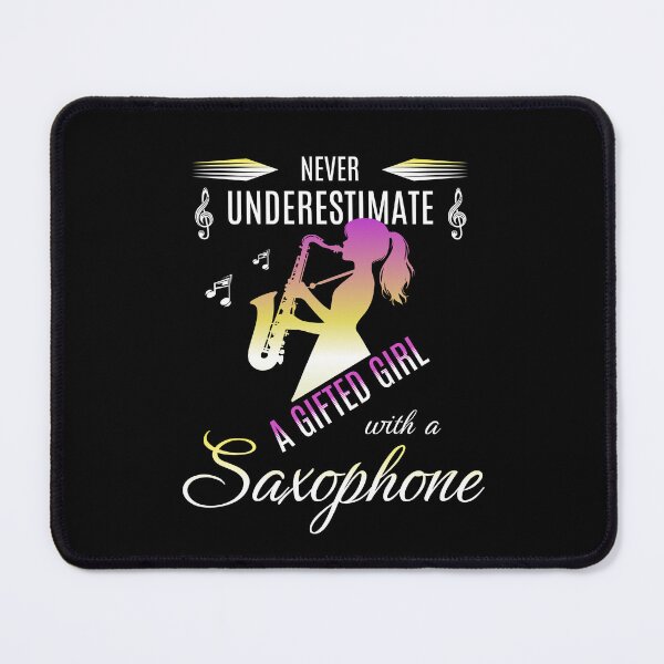 Item preview, Funny Saxophone Player Jazz Lover Girl designed and sold by Betsytiptoe.