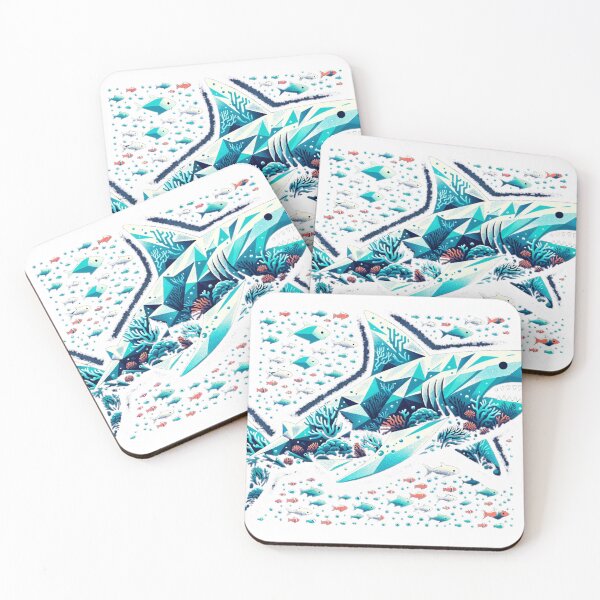 Item preview, Shark designed and sold by FarbenFabel.