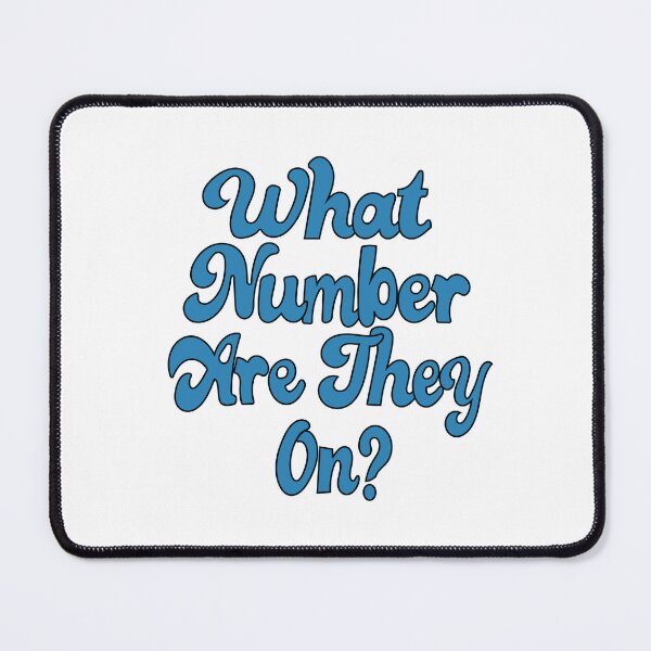 Item preview, What Number Are They On? Dance Life Blue designed and sold by Fancyc.
