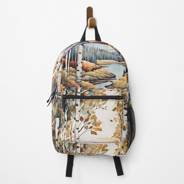 Item preview, The birches and river designed and sold by DevushkaStore.