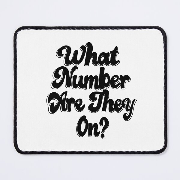 Item preview,  What Number Are They On? Dance Life Black designed and sold by Fancyc.