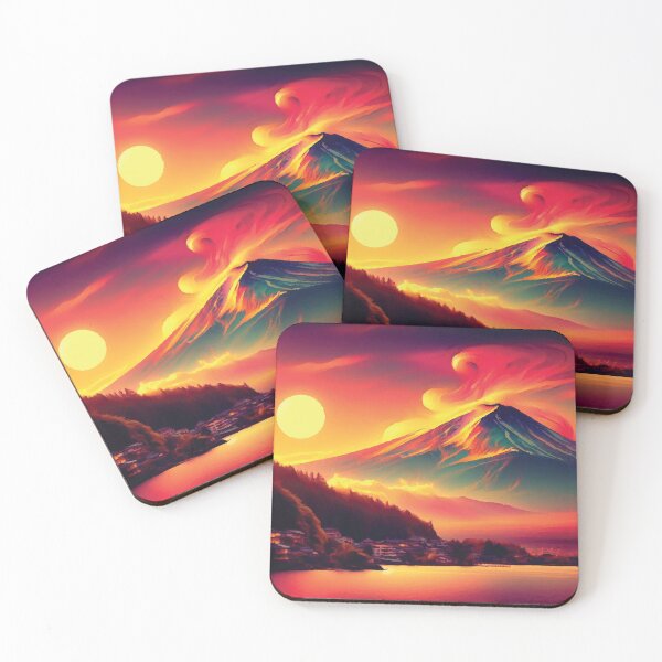 Item preview, Mount Fuji at Sunset designed and sold by badguyduh.
